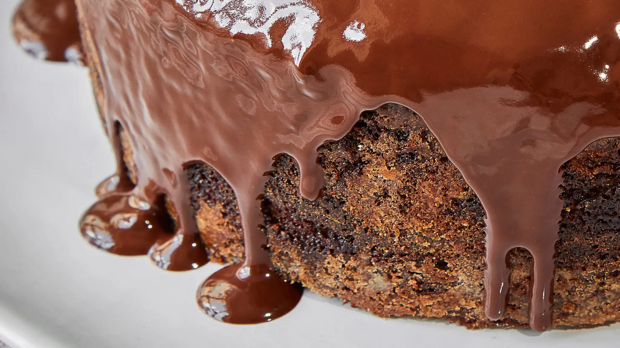 Chocolate and Honey Swirl Cake-image