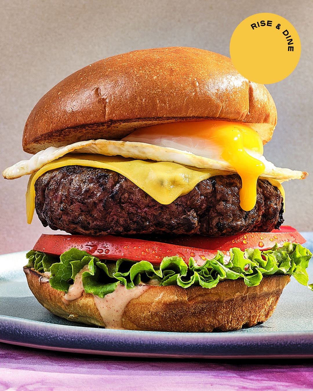 Breakfast Burger Breakfast Burger