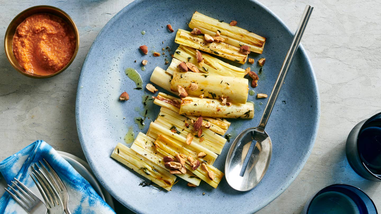 Roasted Heart of Palm with Romesco Sauce Roasted Heart of Palm with Romesco Sauce