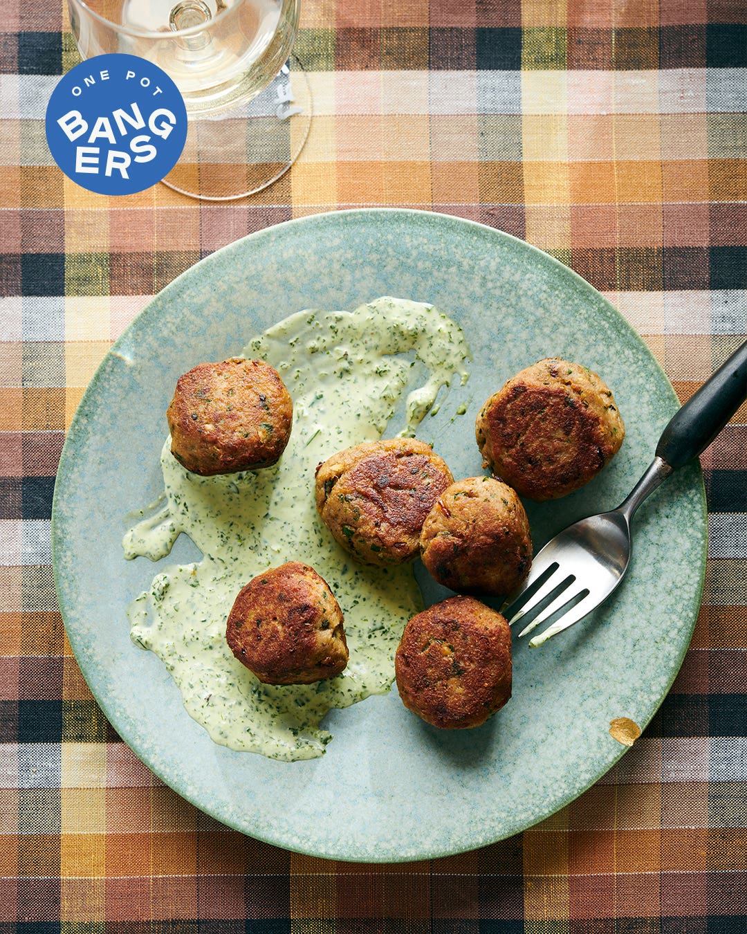 Sardine Meatballs With Green Goddess Aïoli Sardine Meatballs With Green Goddess Aïoli
