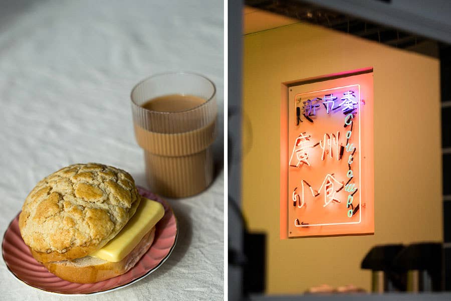 hong kong pineapple buns at rubato