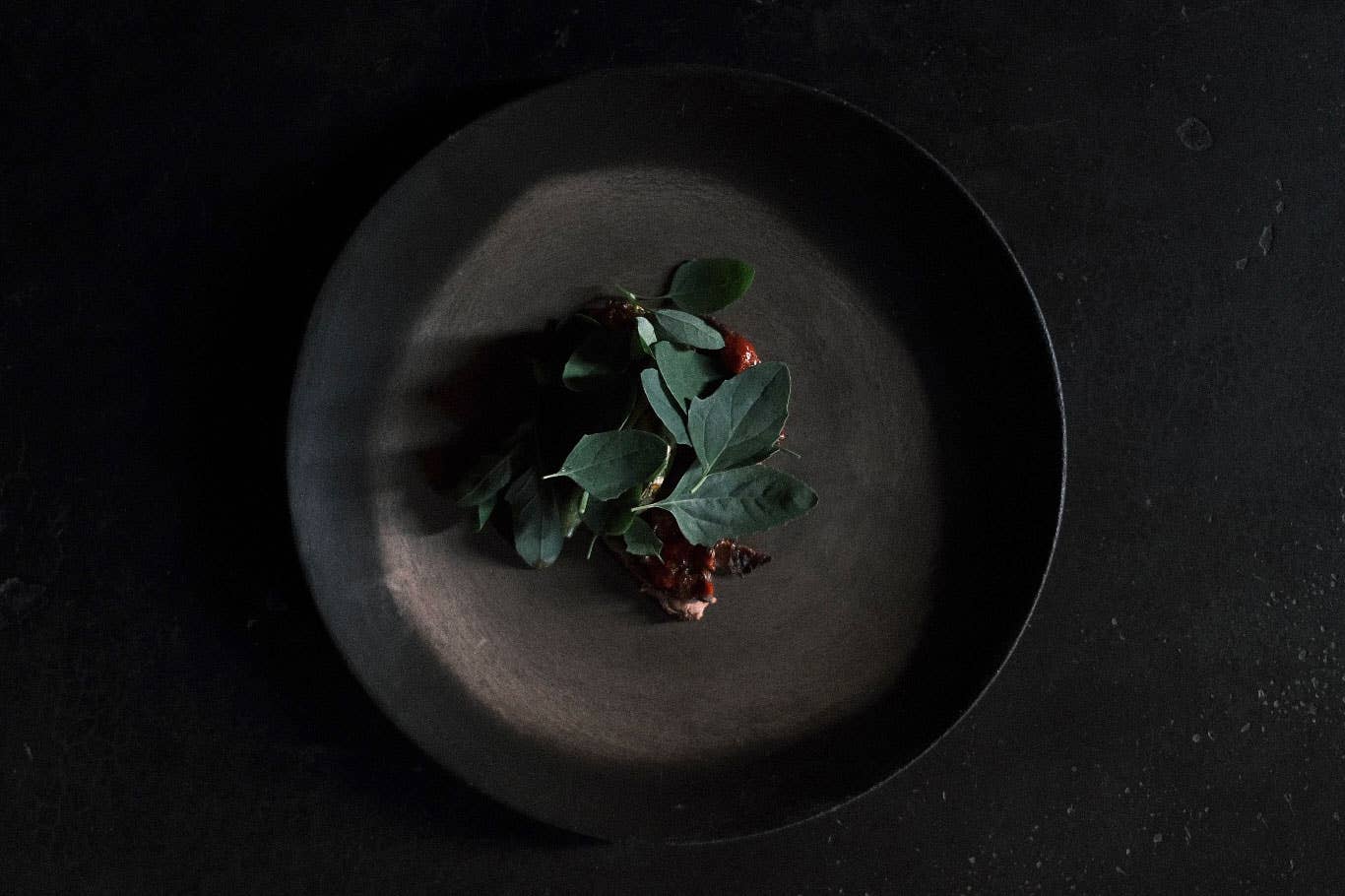 A dish from Shed dinner project by Johnny Ortiz-Concha.