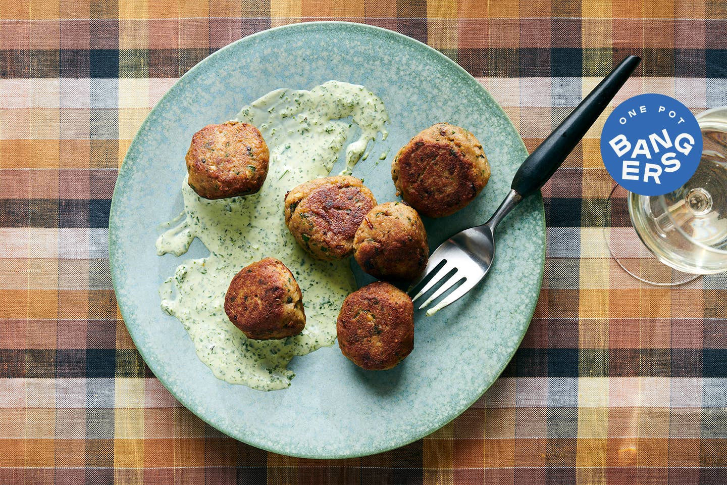 Sardine Meatballs with Green Goddess Aïoli Sardine Meatballs with Green Goddess Aïoli