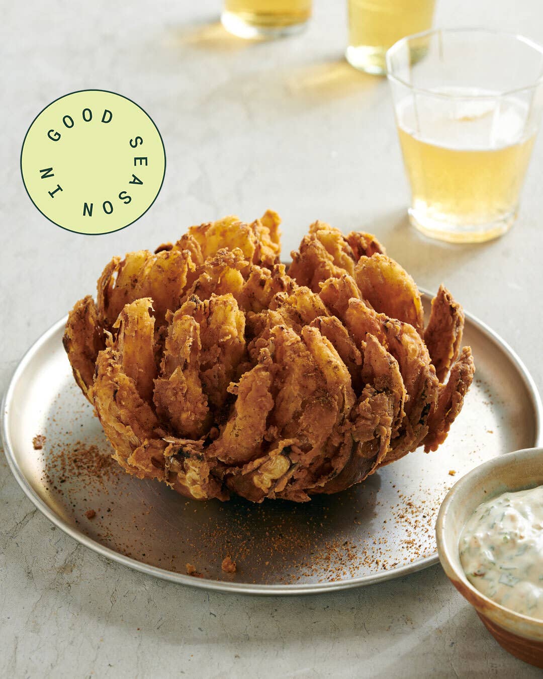 Masala Blooming Onion Masala Blooming Onion