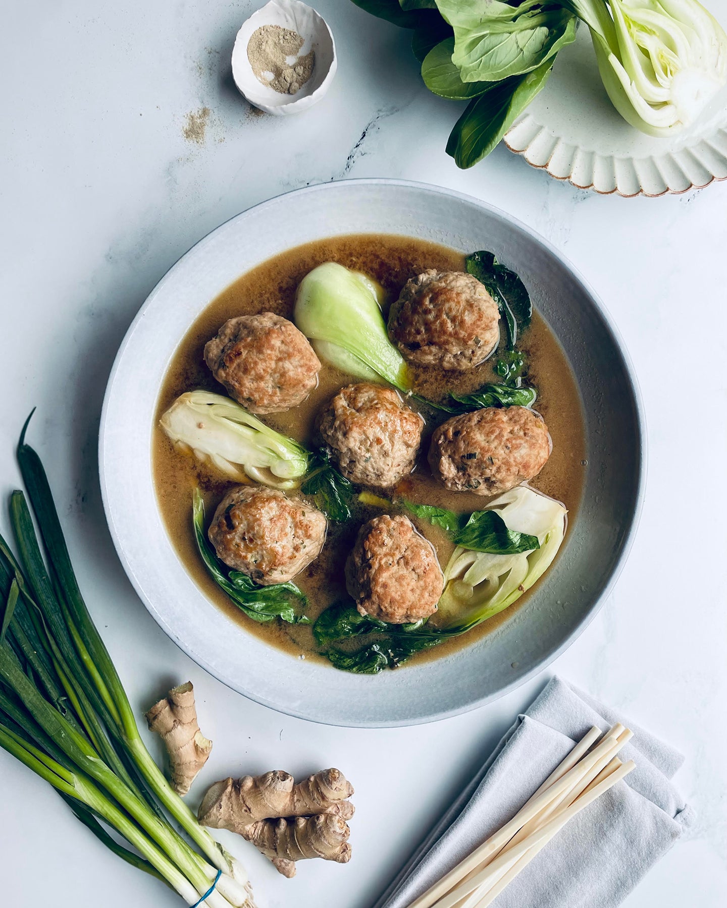 Chinese Lion’s Head Meatballs