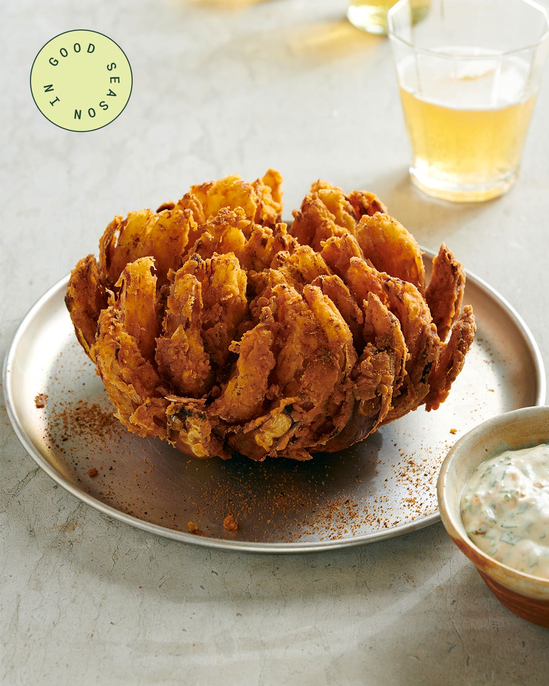 Masala Blooming Onion Masala Blooming Onion