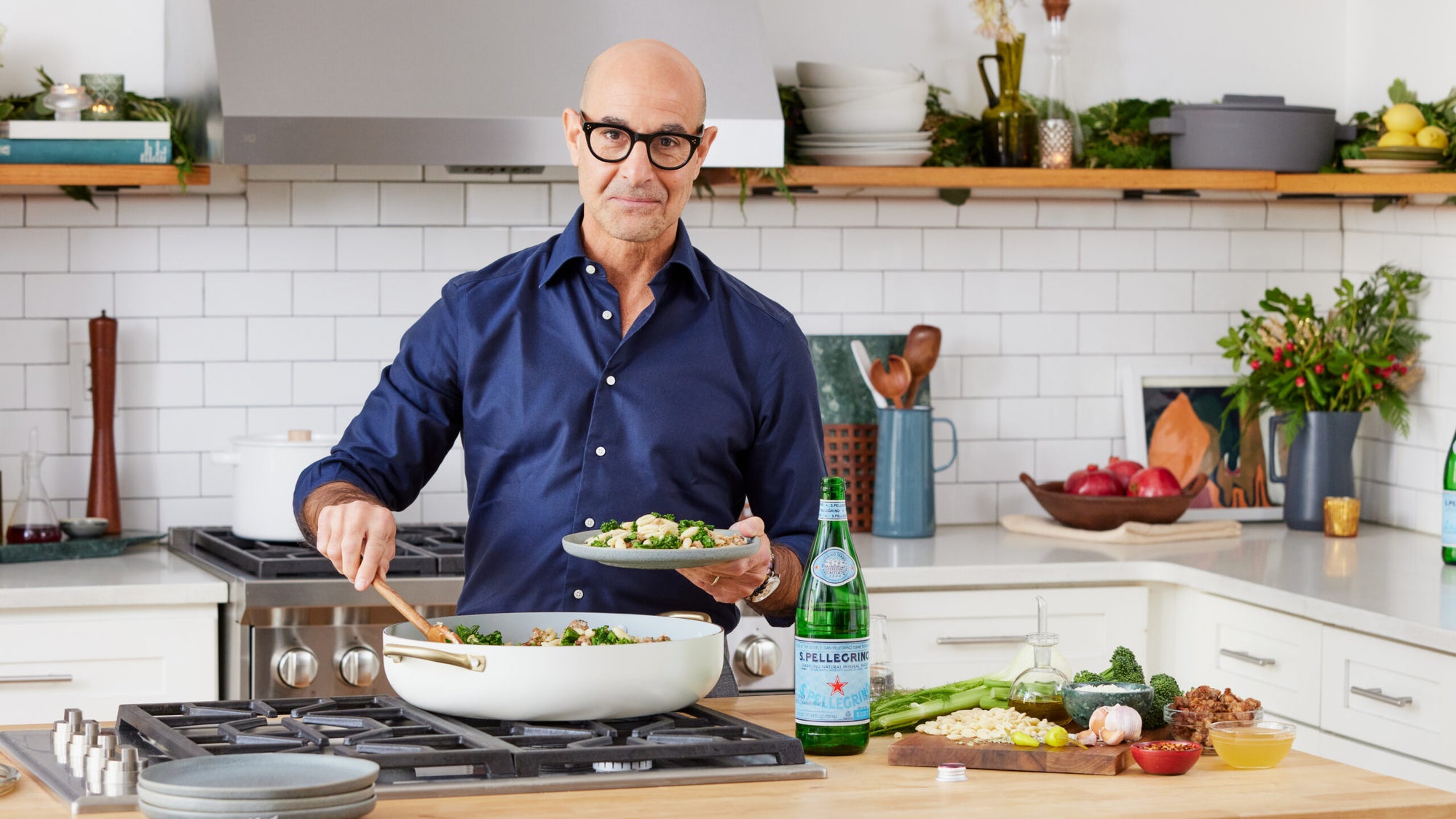 The One Simple Decorating Tip That Jazzes Up Stanley Tucci’s