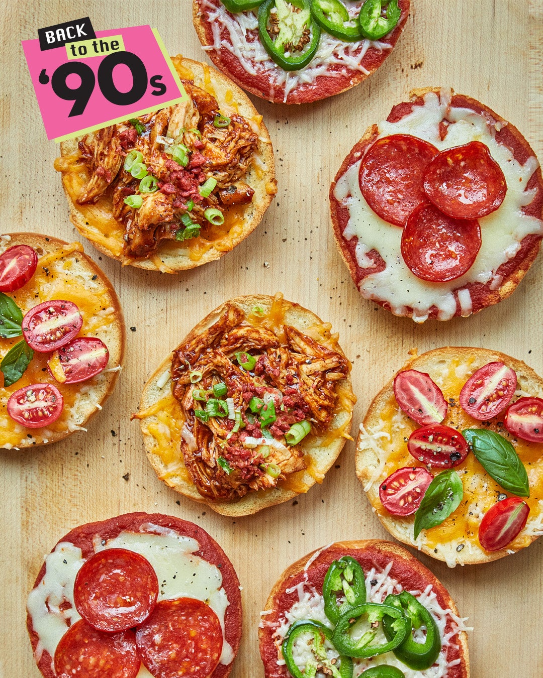 Pizza Bagels