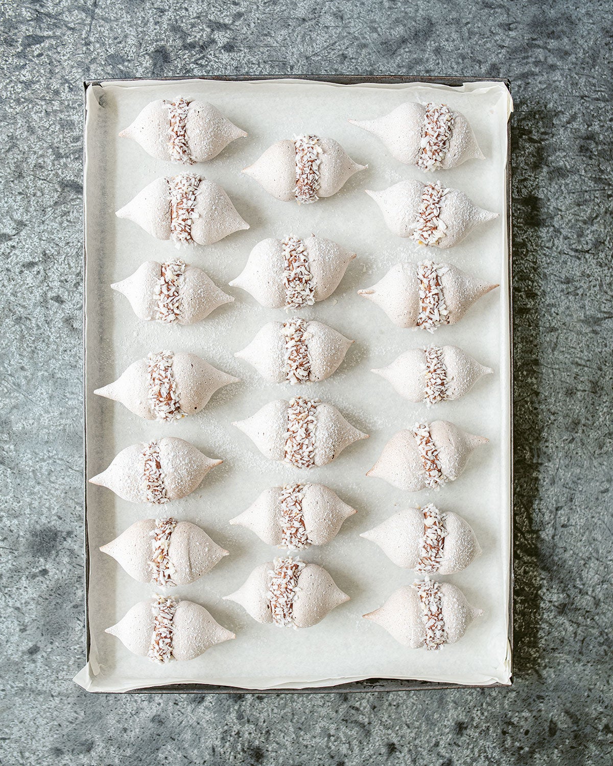 Coconut Chocolate Meringues Recipe