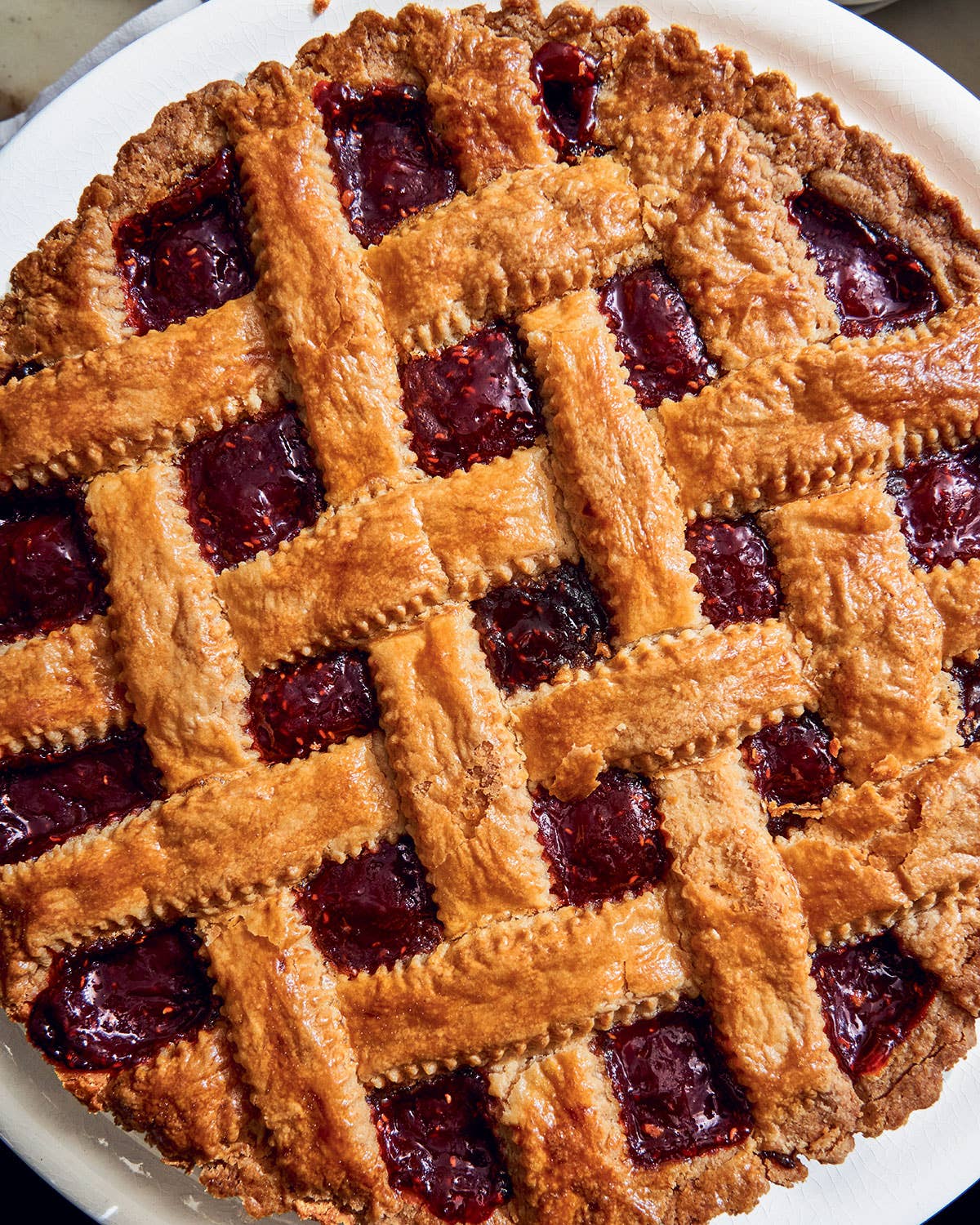 Raspberry Crostata Raspberry Crostata