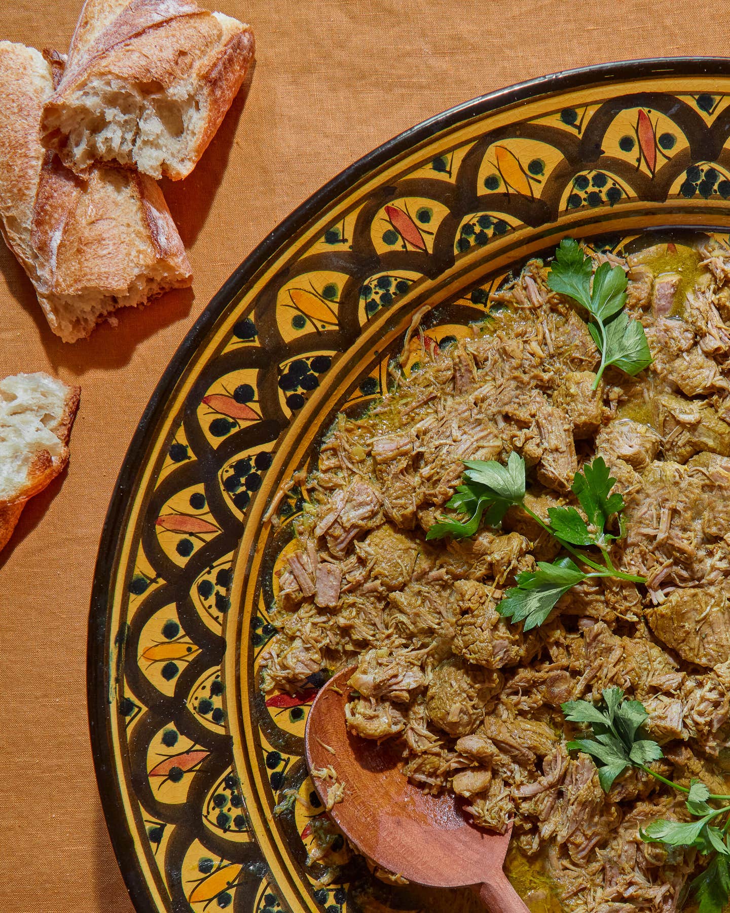 Lemony Moroccan Lamb Stew With Garlic and Saffron Tangia RECIPE