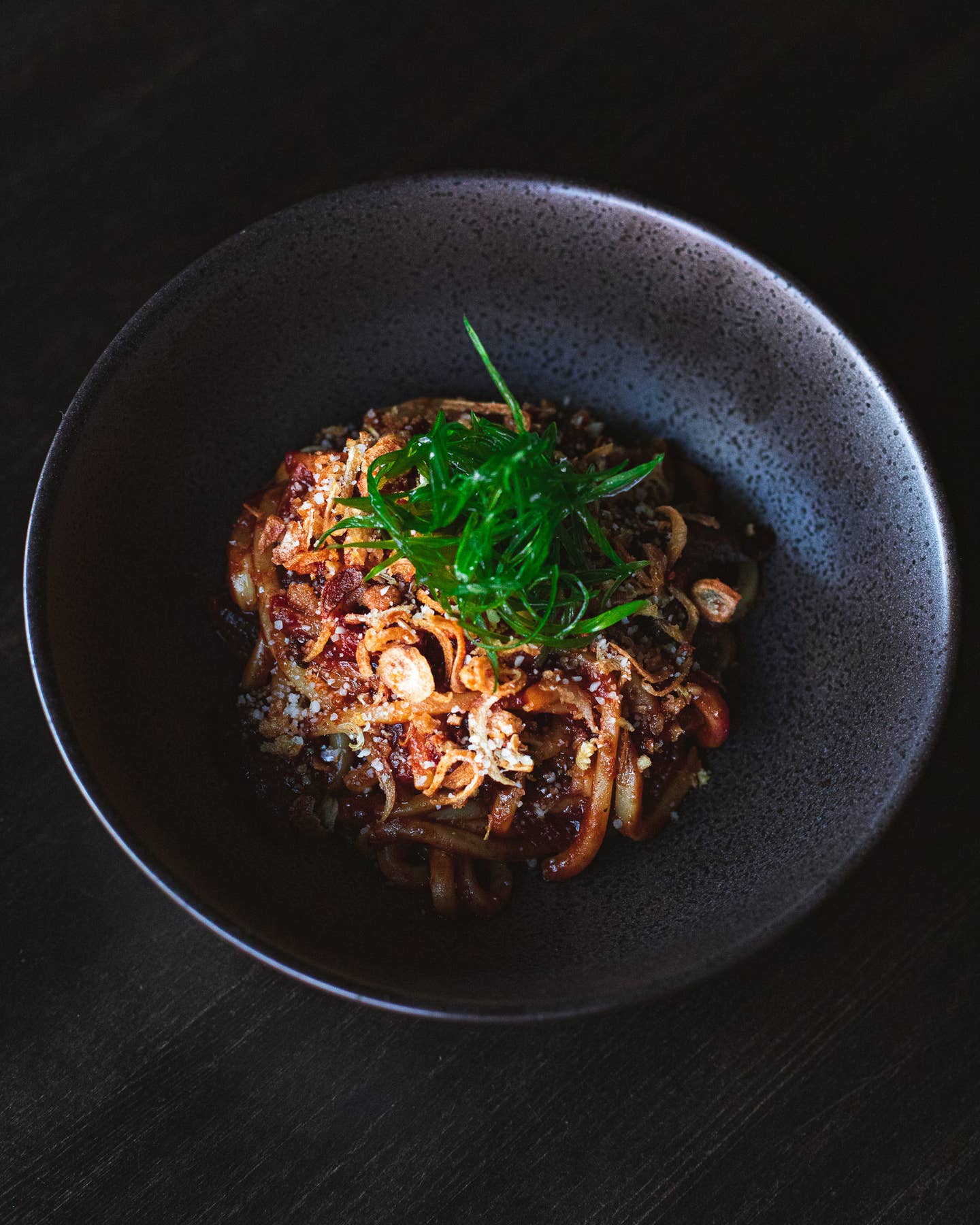 Udon all'Amatriciana