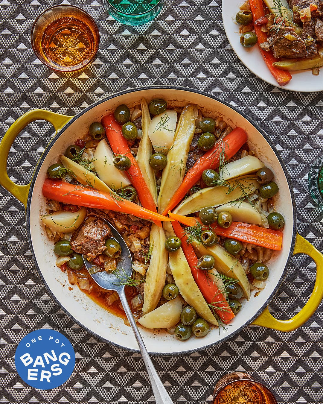 Goat (or Chicken) Tagine With Fennel, Olives, and Ras el Hanout Goat Tagine