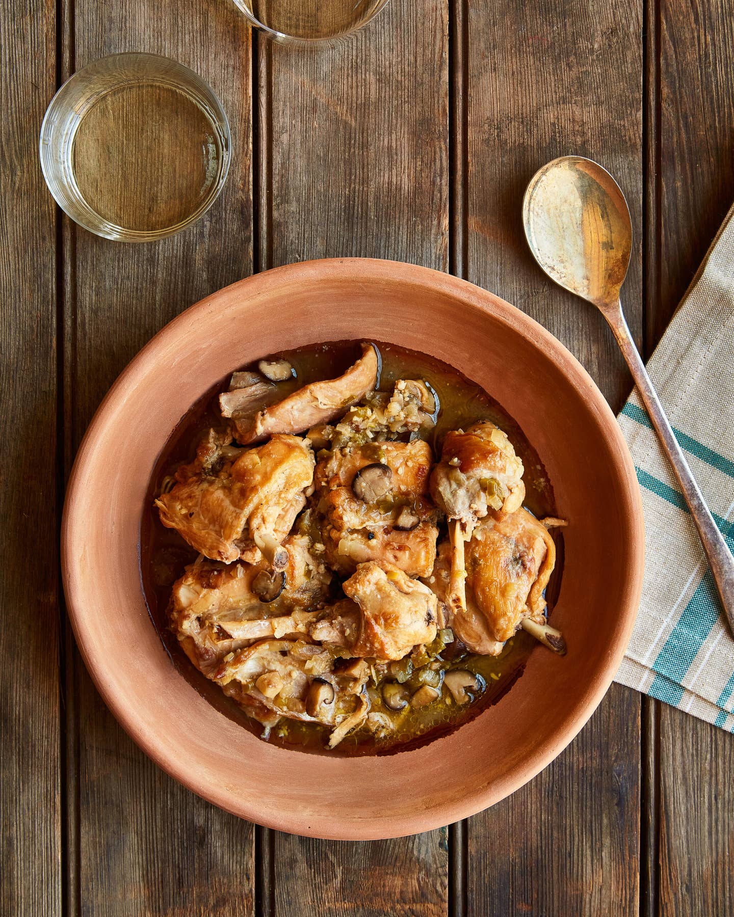 Catalan-Style Rabbit Stew with Sherry, Mushrooms, and Almonds Conejo Borracho RECIPE