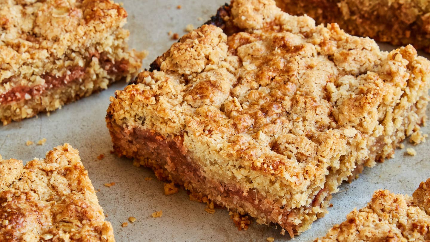 <strong>Icelandic Rhubarb Bars</strong> Icelandic Rhubarb Bars