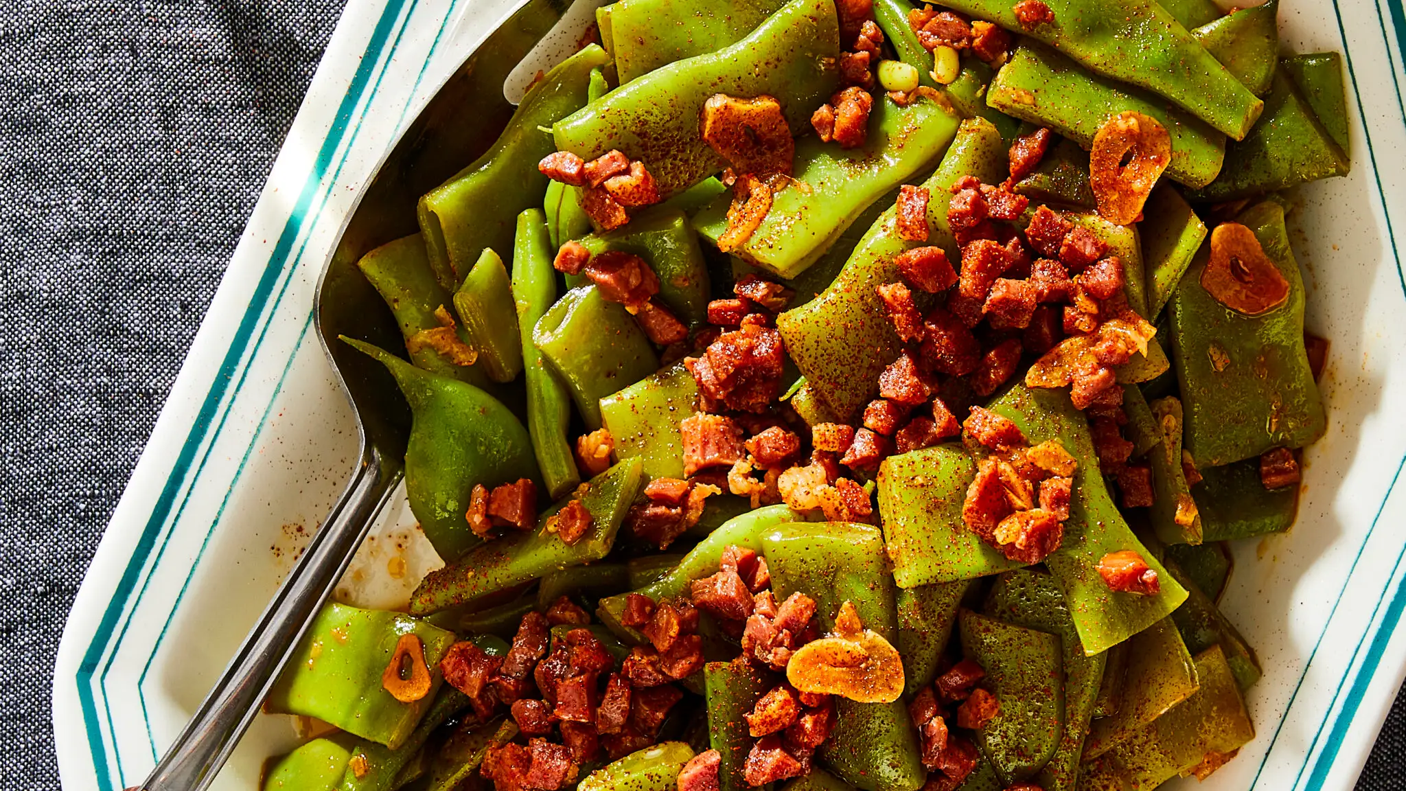 Smoky Spanish Green Beans-image