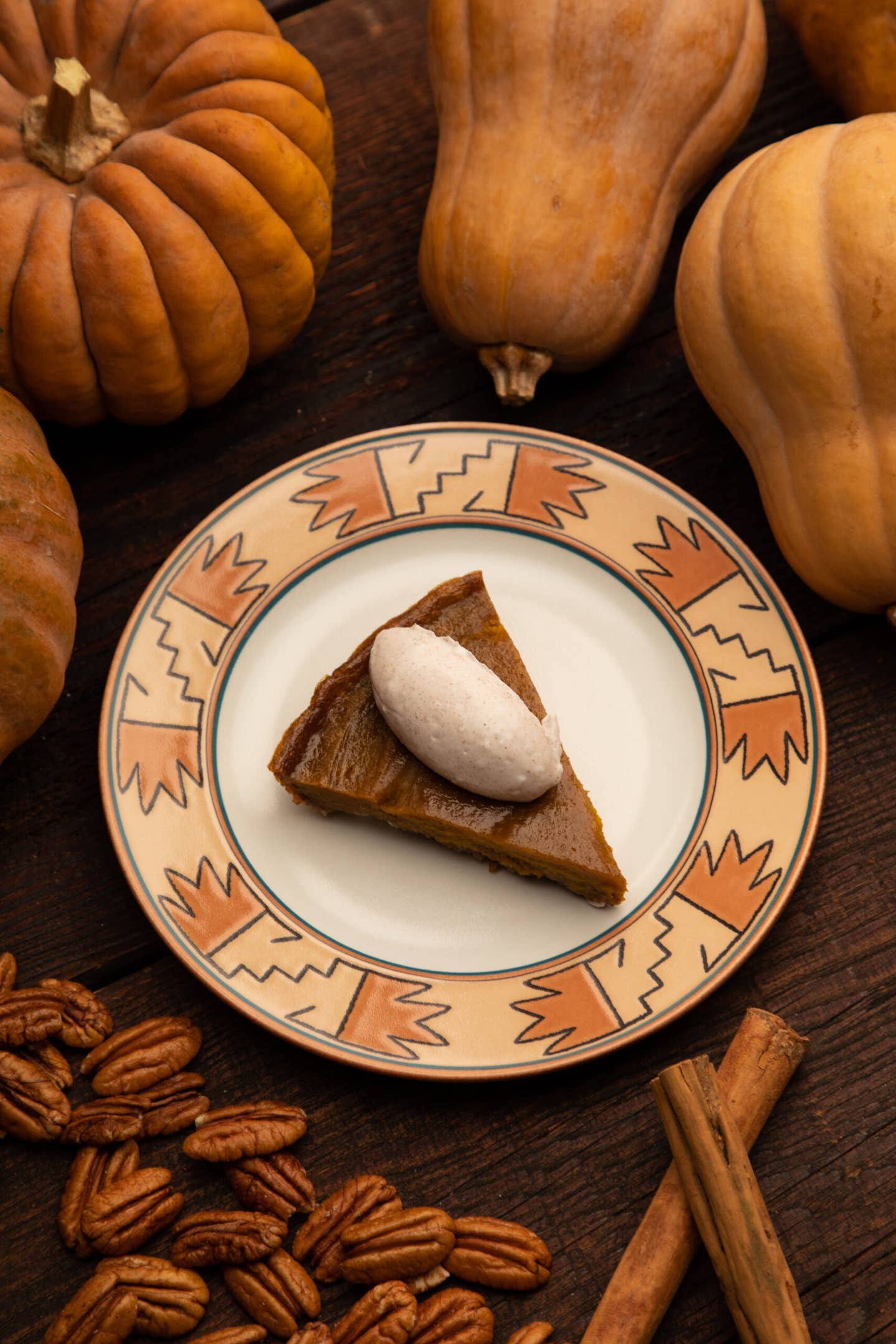 Pumpkin Pie Slice