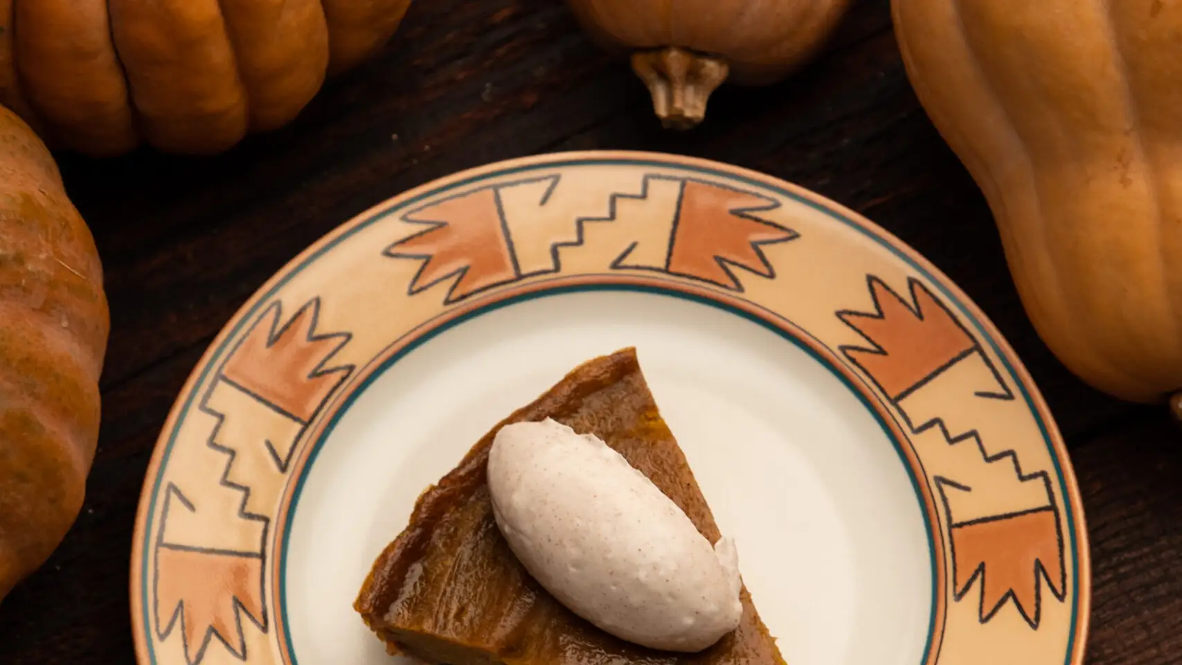 Pumpkin Pie with Pine Nut-Pecan Crust-image