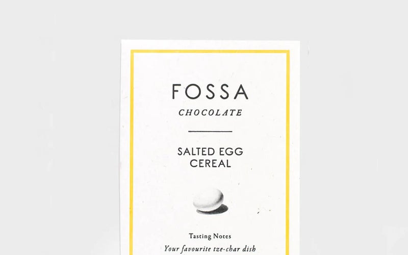 Fossa Chocolate Salted Egg Cereal Bar