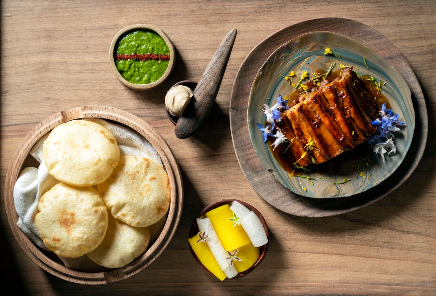 A meal at Mérito restaurant in Lima