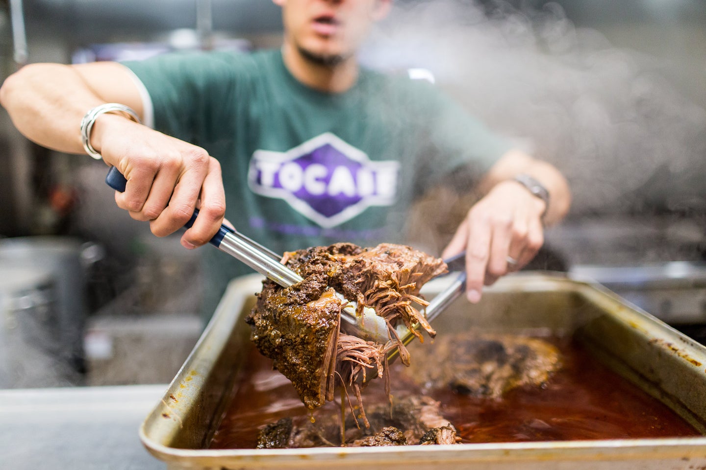 TOCABE Ben Shredding Bison