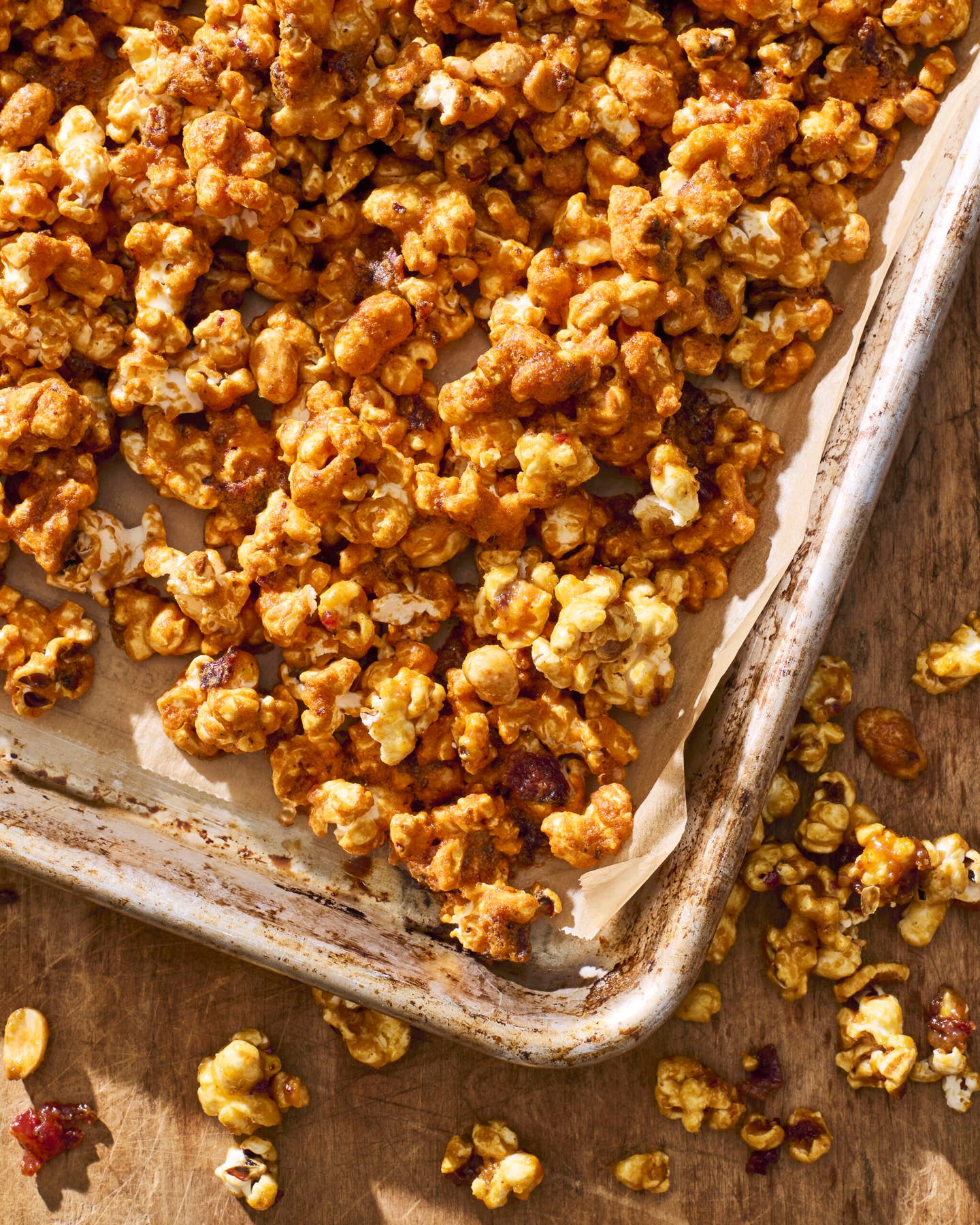 Caramel Corn with Sorghum Syrup Caramel Corn