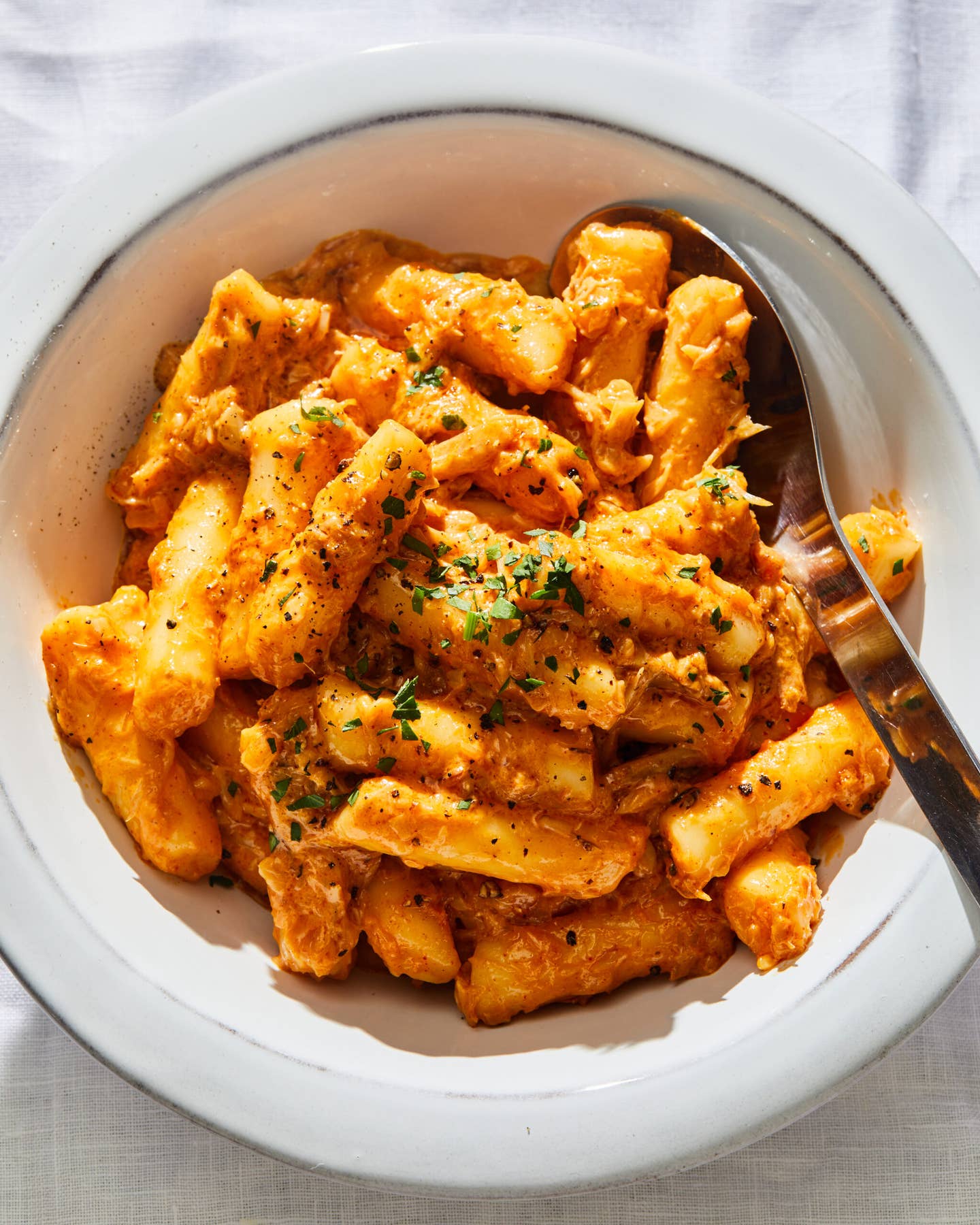 Rosé Tteokbokki with Crab Rosé Tteokbokki