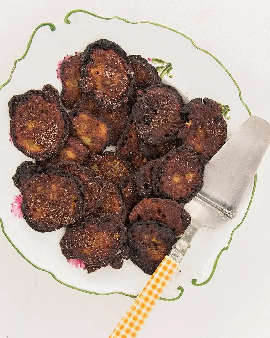 Banana Fritters with Cinnamon-Sugar and Rum