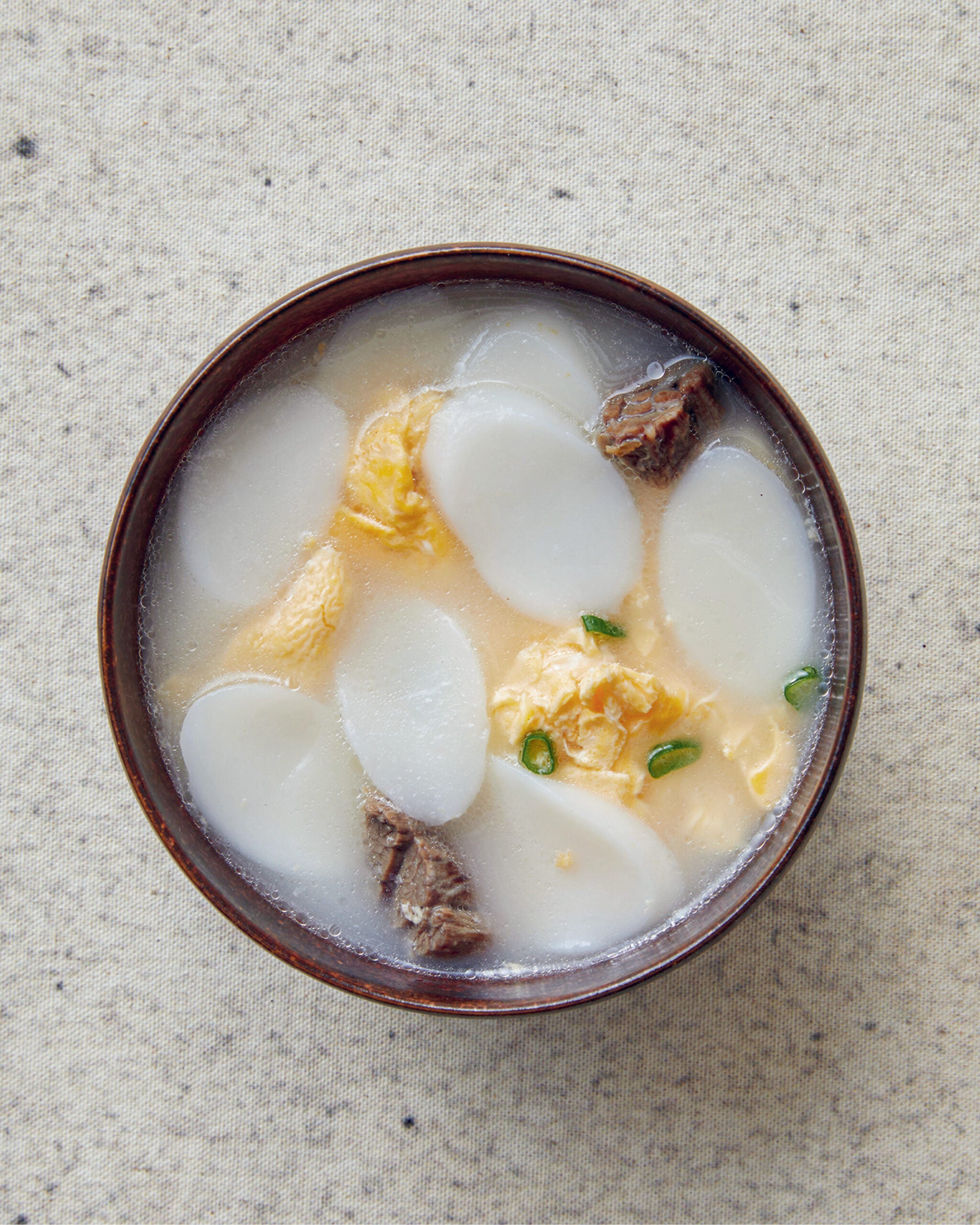 Tteokguk (Korean Rice Cake Soup)