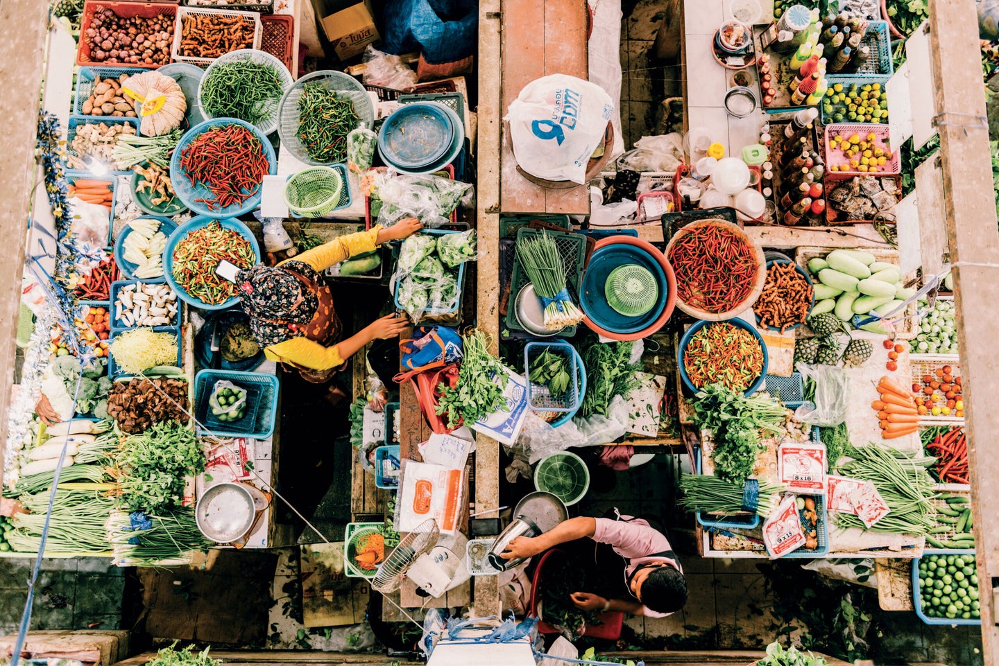 Vendors in Southern Thailand