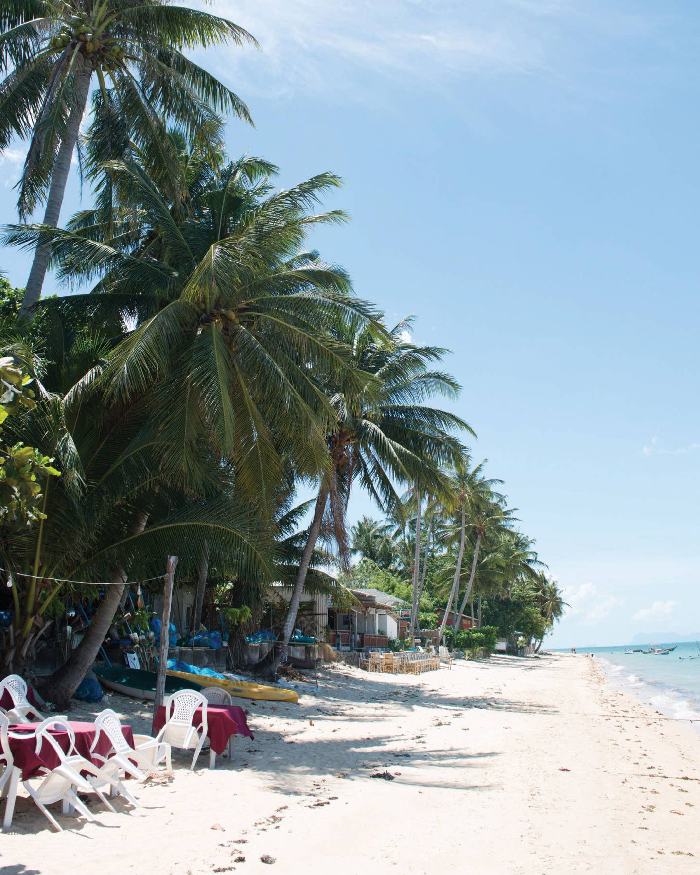 Beach restaurant in Ko Samui