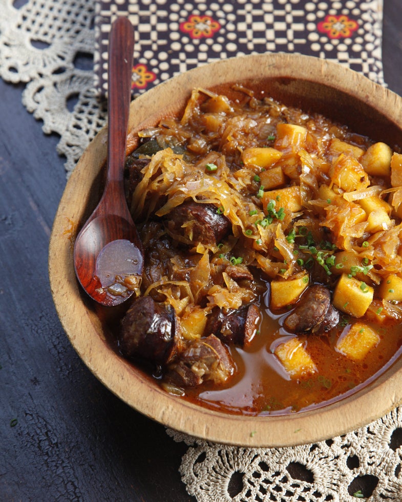 Bigos (Pork and Sauerkraut Stew)