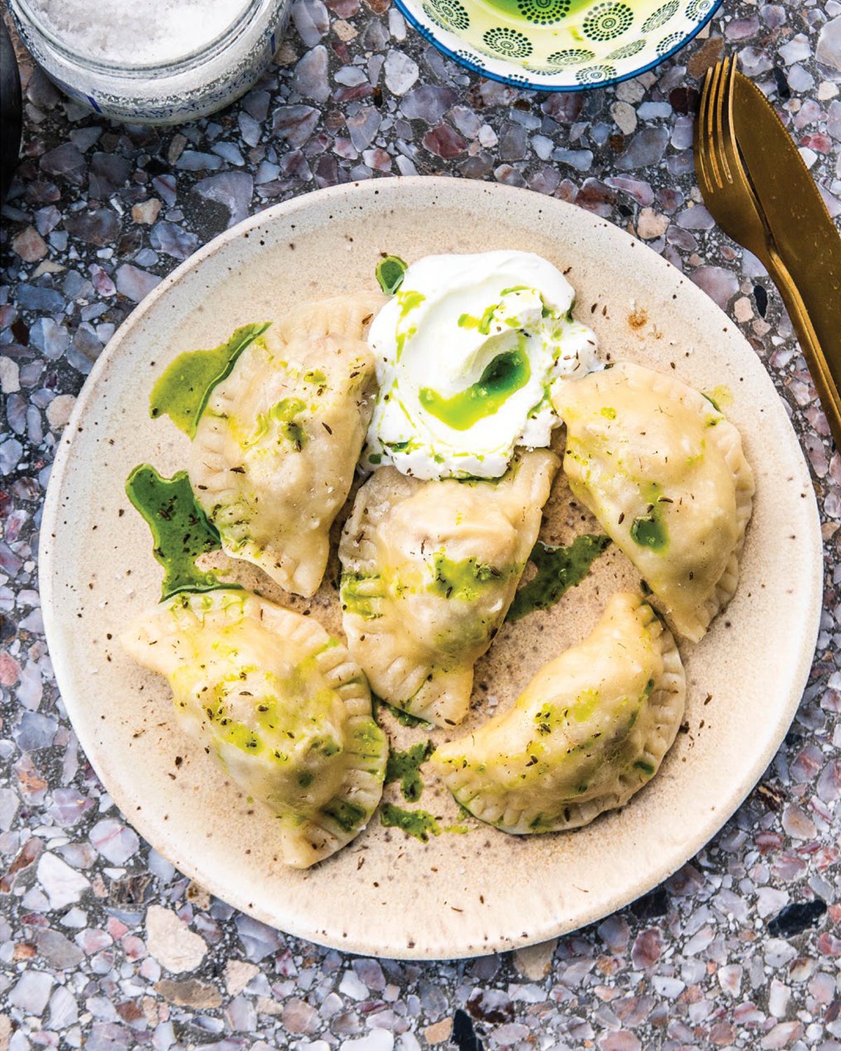 Potato and Cheese Pierogi