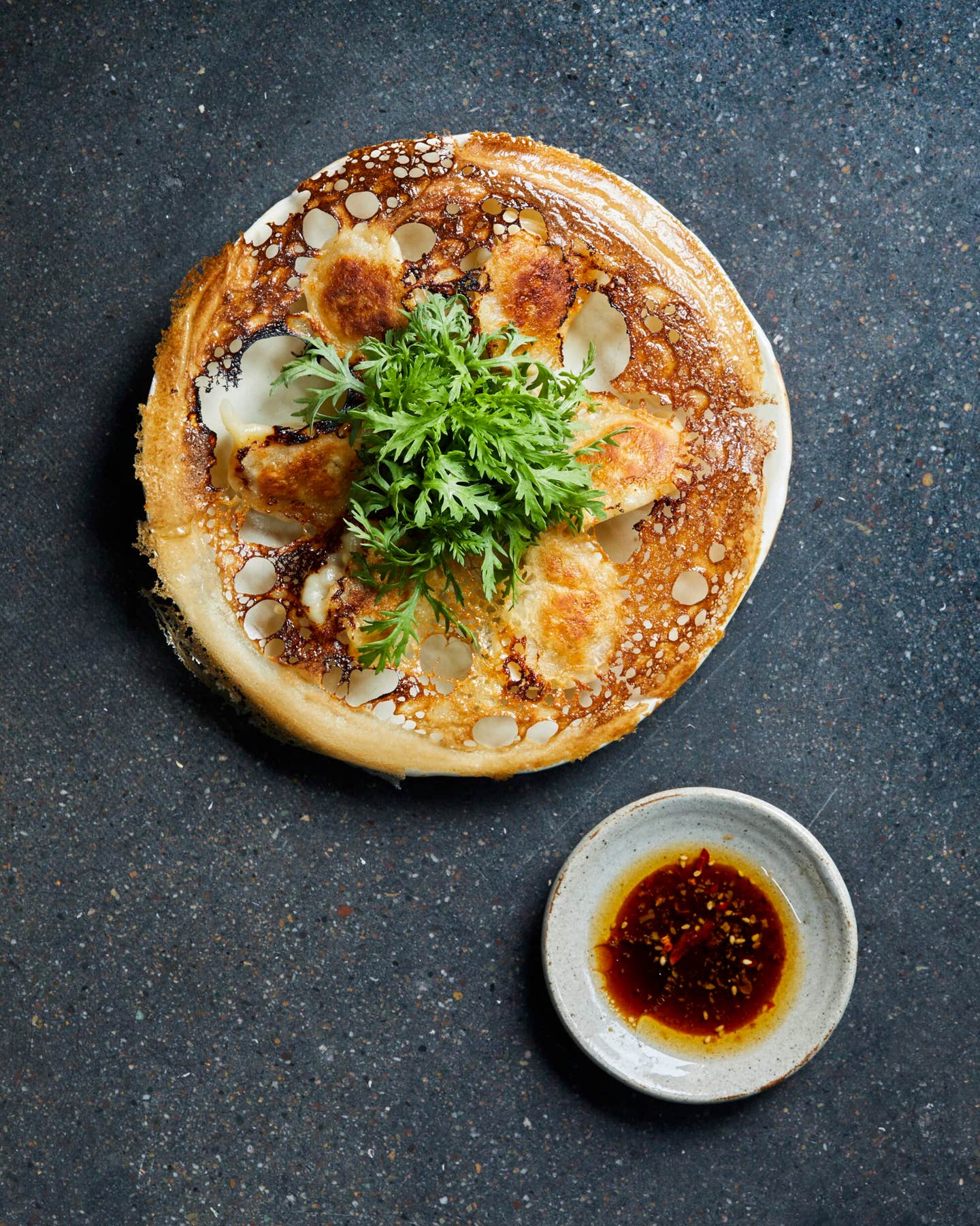 Hanetsuki Gyoza (Dumplings With “Wings”) Hanetsuki Gyoza (Dumplings with “Wings”)