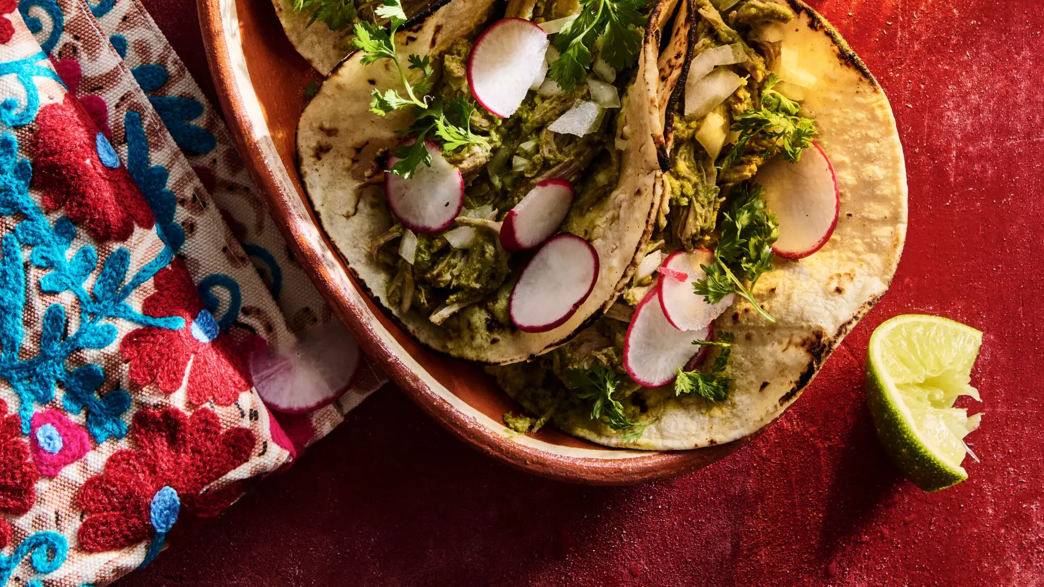 Pork Mole Verde Tacos-image