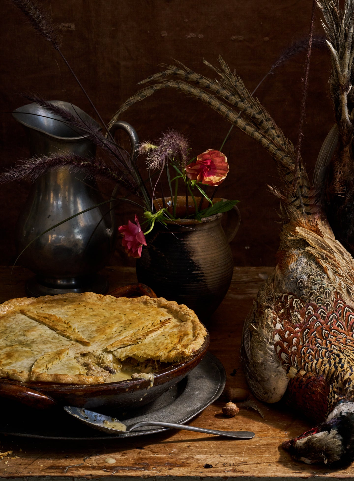 Pheasant and Leek Pot Pie