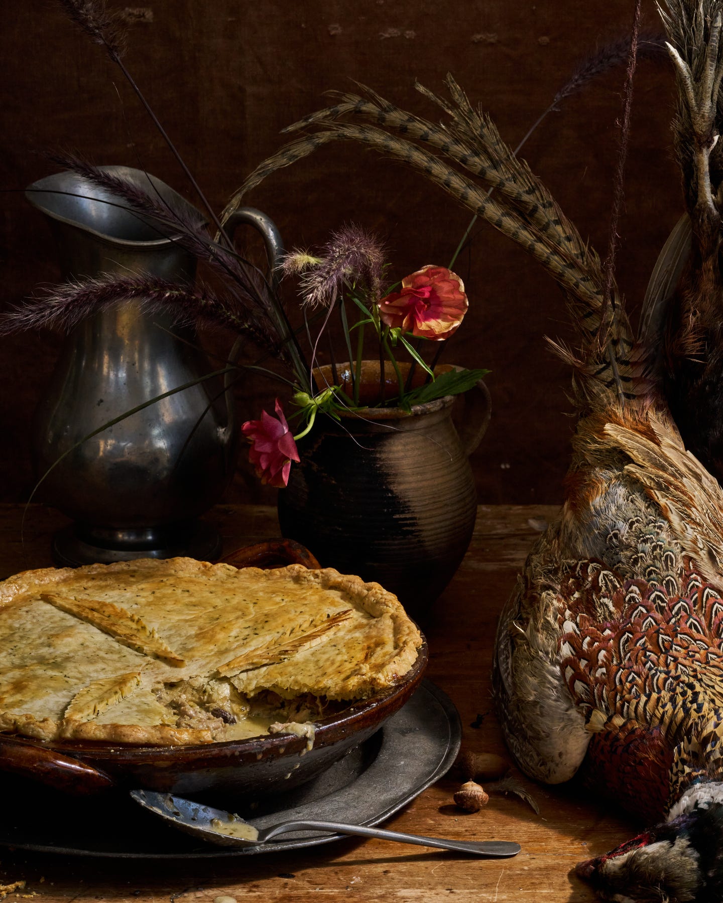 Pheasant and Leek Pot Pie Pheasant and Leek Pot Pie