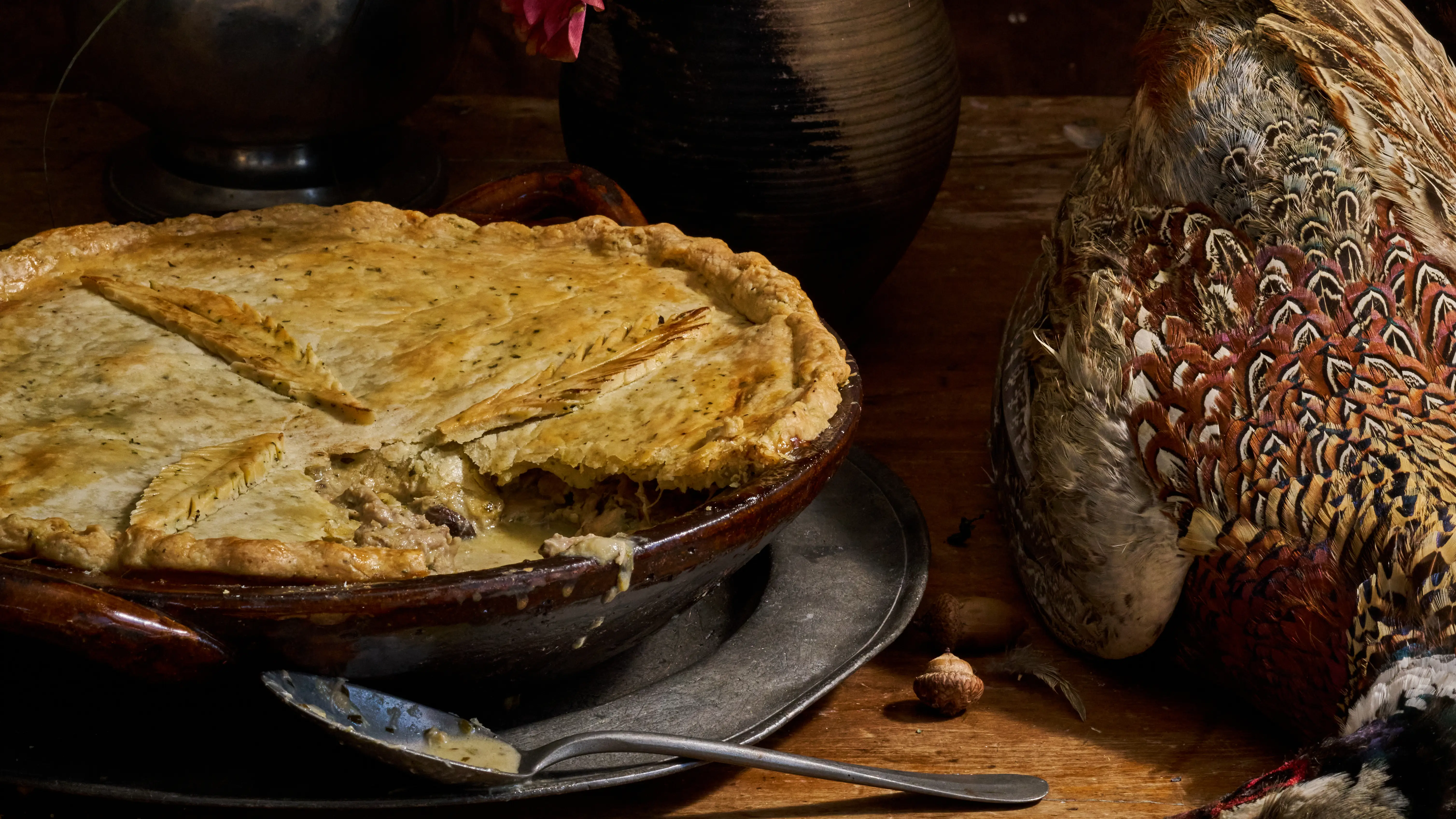 Pheasant and Leek Pot Pie-image