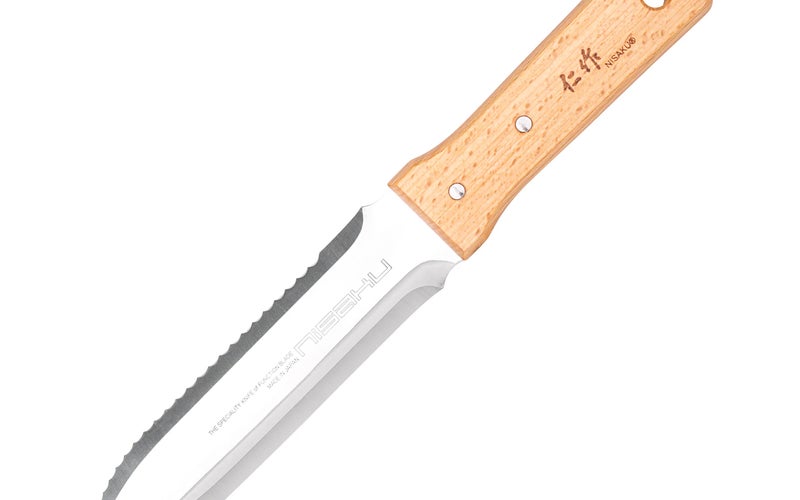Nisaku Hori-Hori Namibagata Japanese Weeding Knife