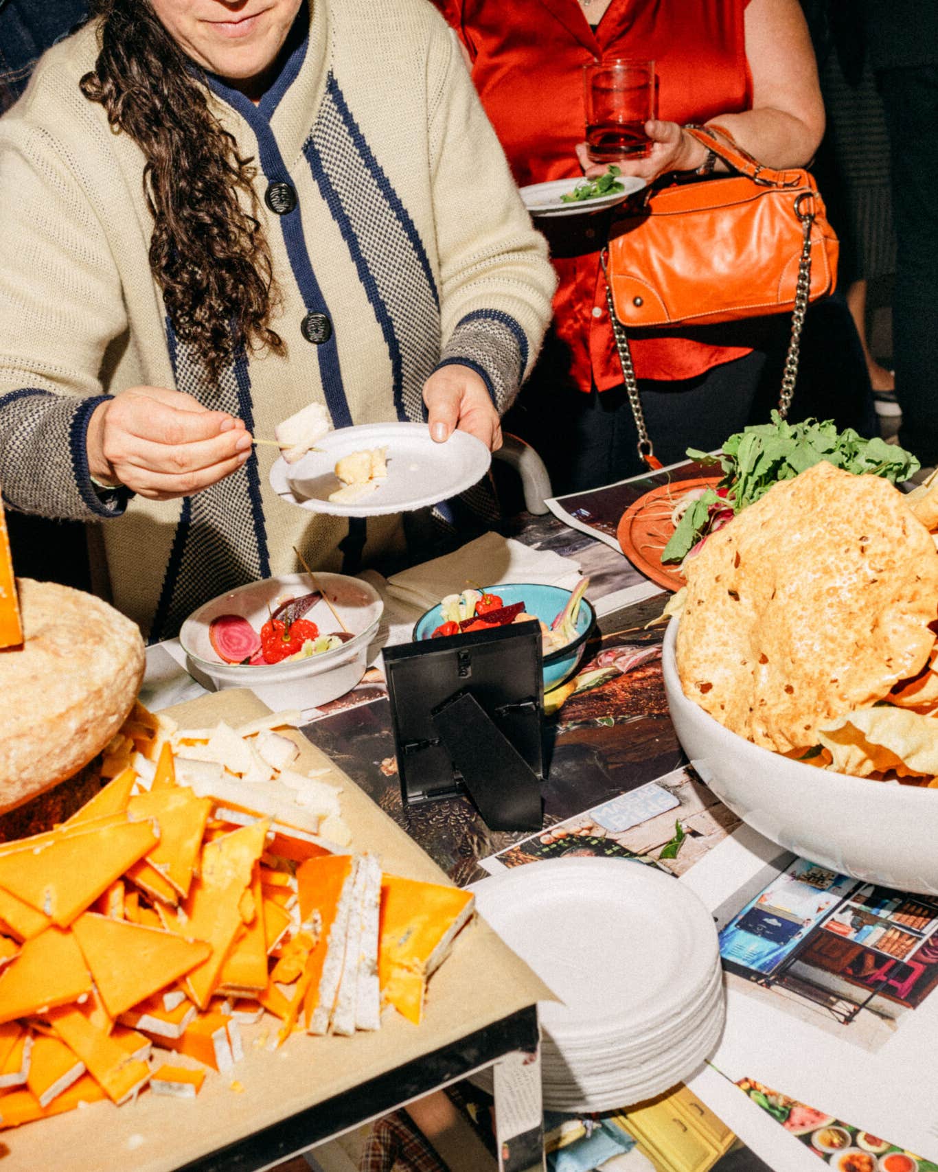 New York City Food and Art Came Together at SAVEUR’s Fall/Winter Issue Launch Party Launch Party Grazing Table
