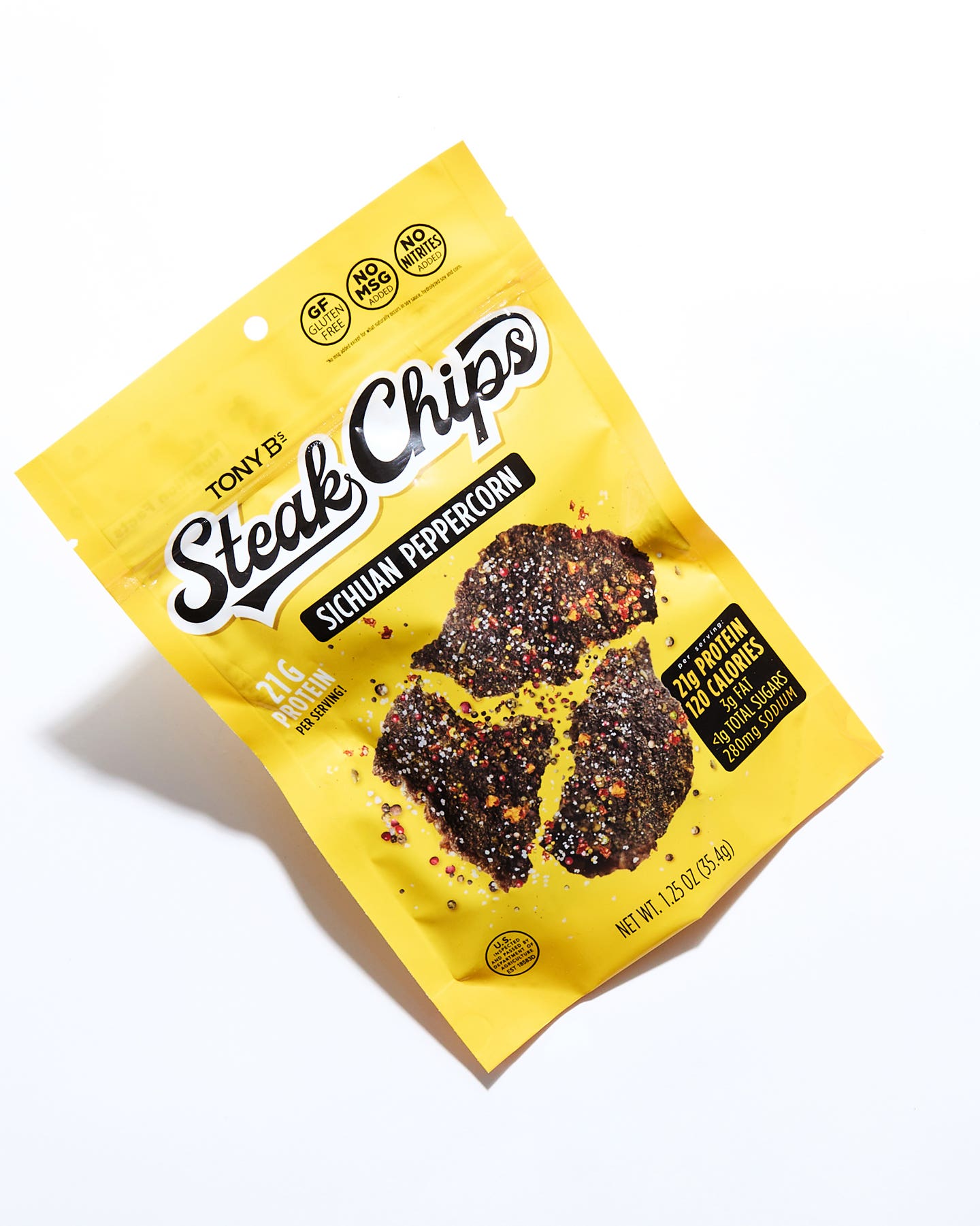 Tony B’s Steak Chips Peppered Chips