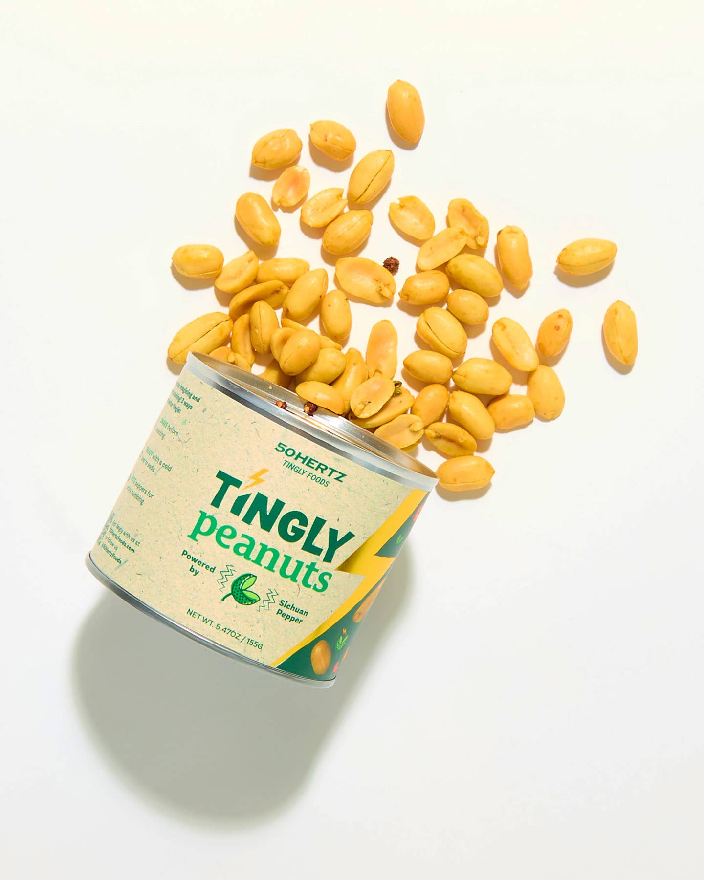 50Hertz Tingly Foods Sičuano pipirai, žemės riešutai