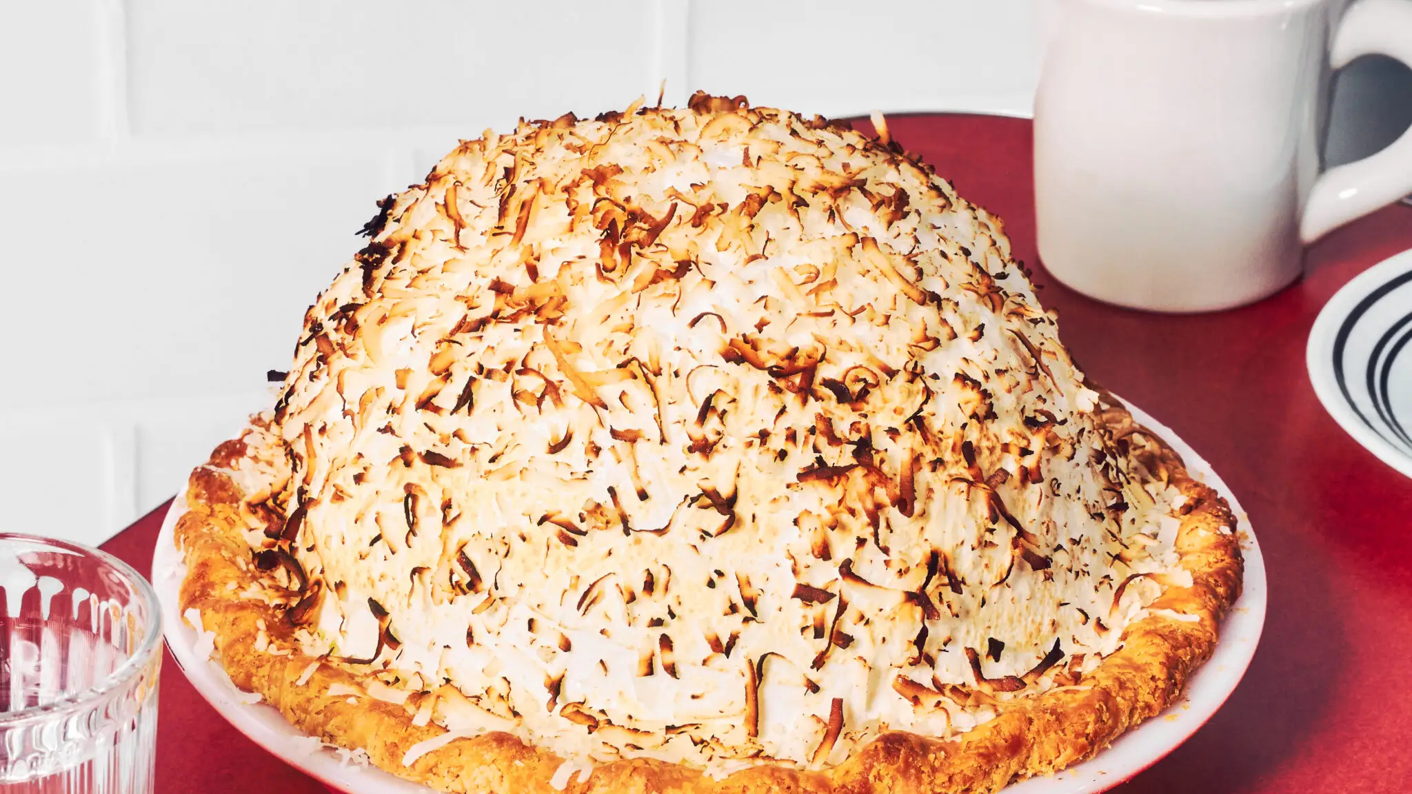 Toasted Coconut Meringue Pie-image