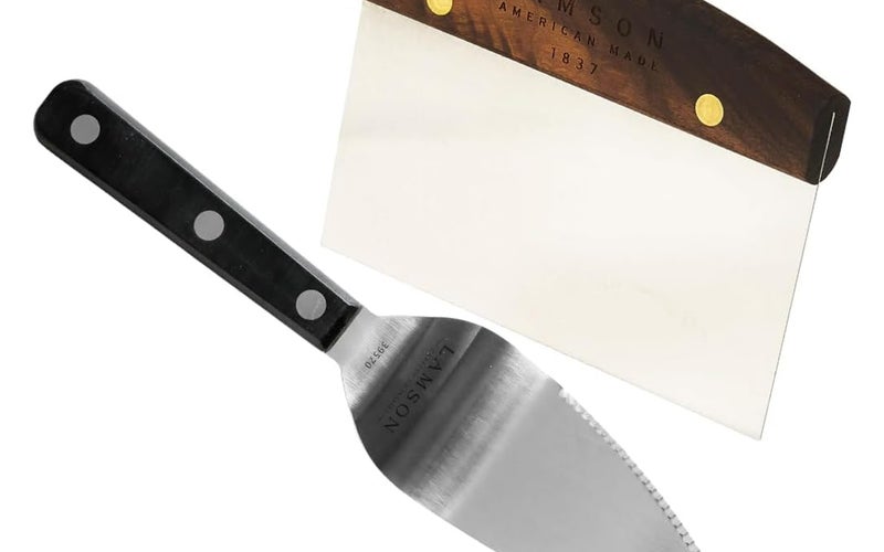 Lamson Dough Scraper and Server Set