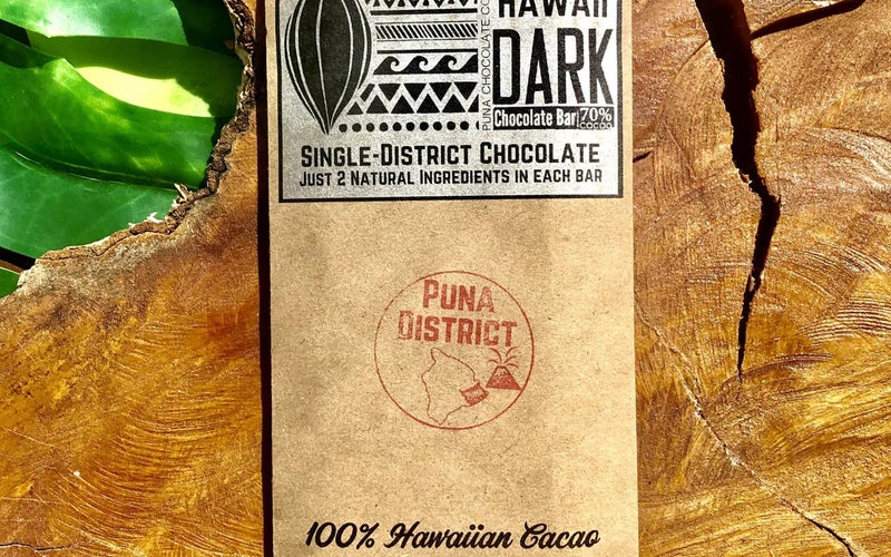Puna Chocolate Company Single-District 70% Dark Chocolate Bar