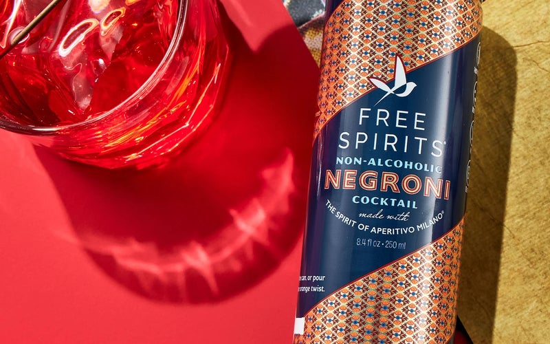 Free Spirits canned negroni