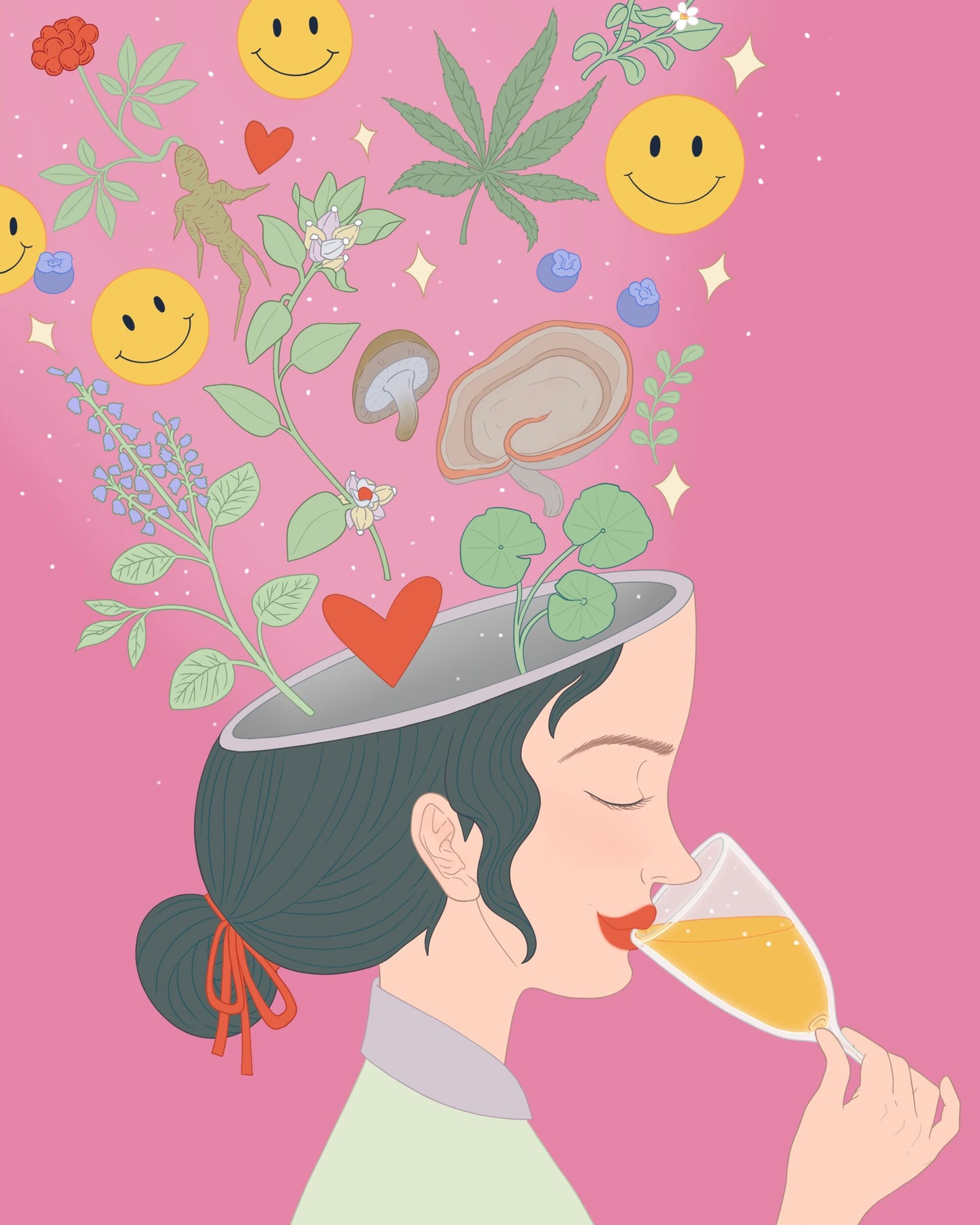 Non-Alcoholic and effective ingredients