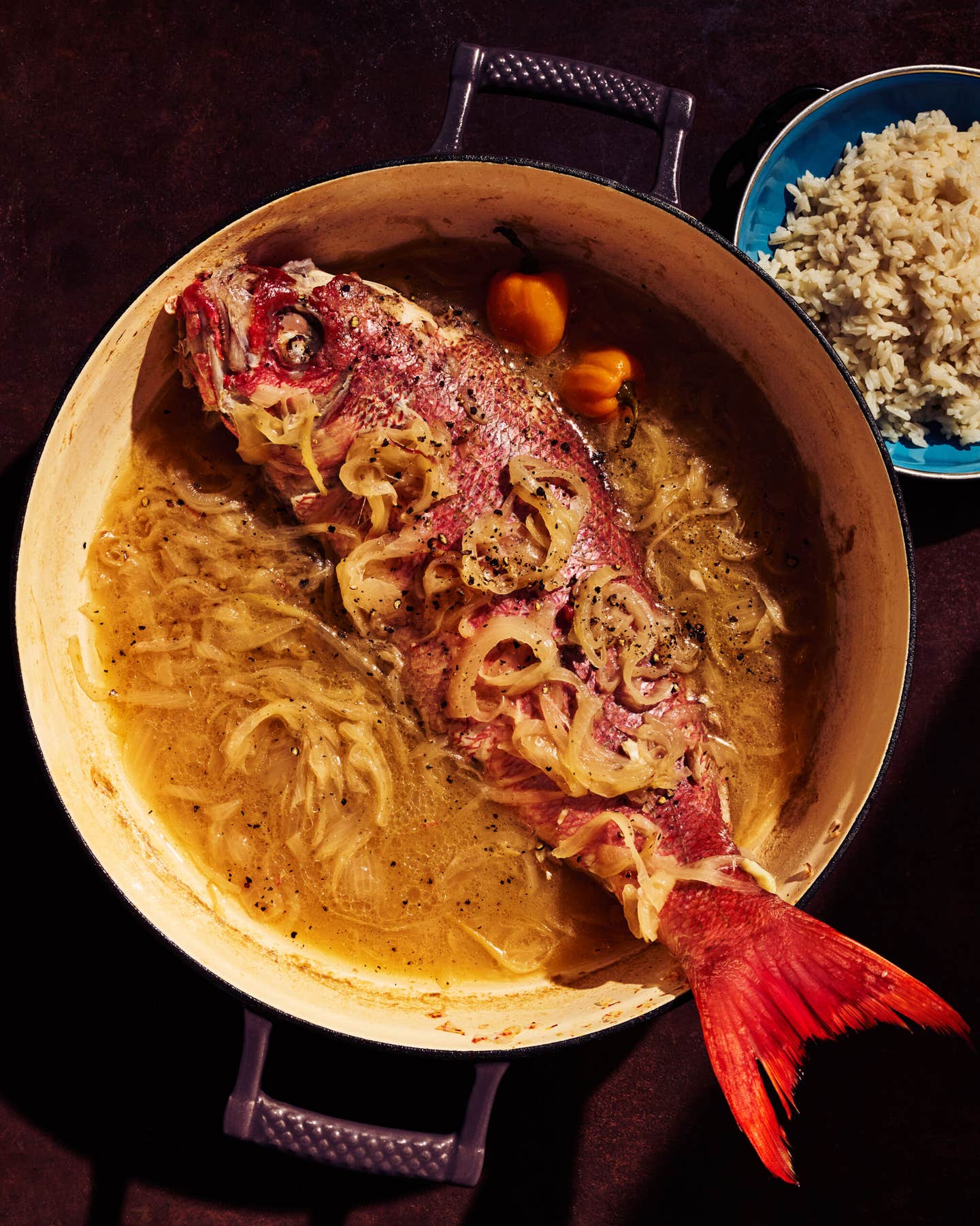 Kaldou (Red Snapper With Onions and Lemon) Kaldou (Red Snapper With Onions and Lemon)