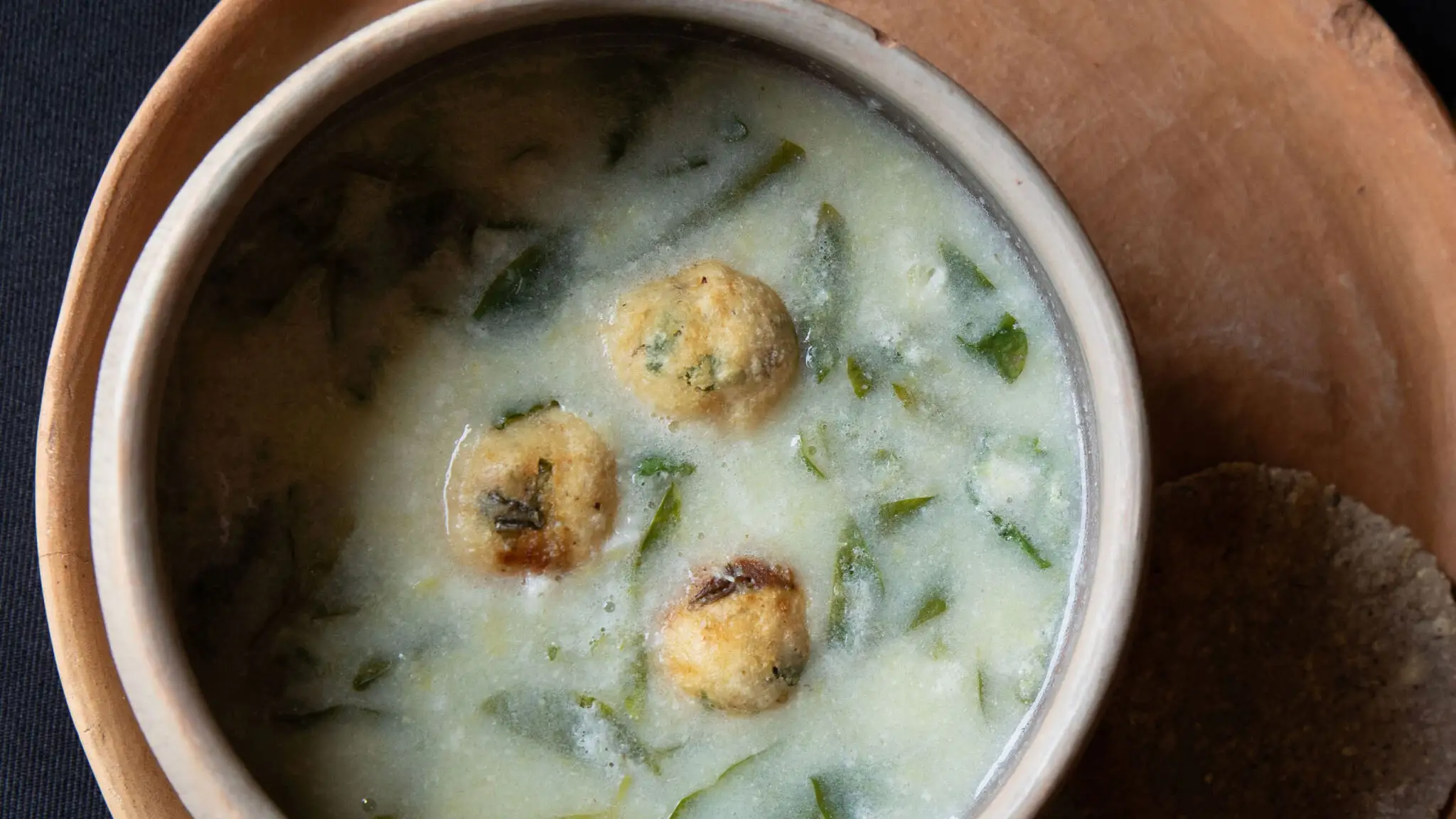 Sopa de Chipilín With Masa Dumplings-image