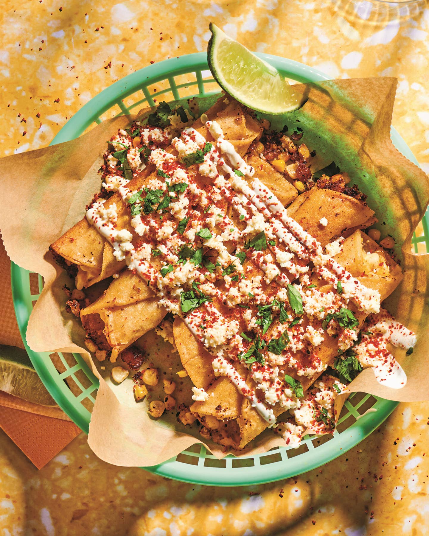 Corn and Potato Taquitos Corn and Potato Taquitos